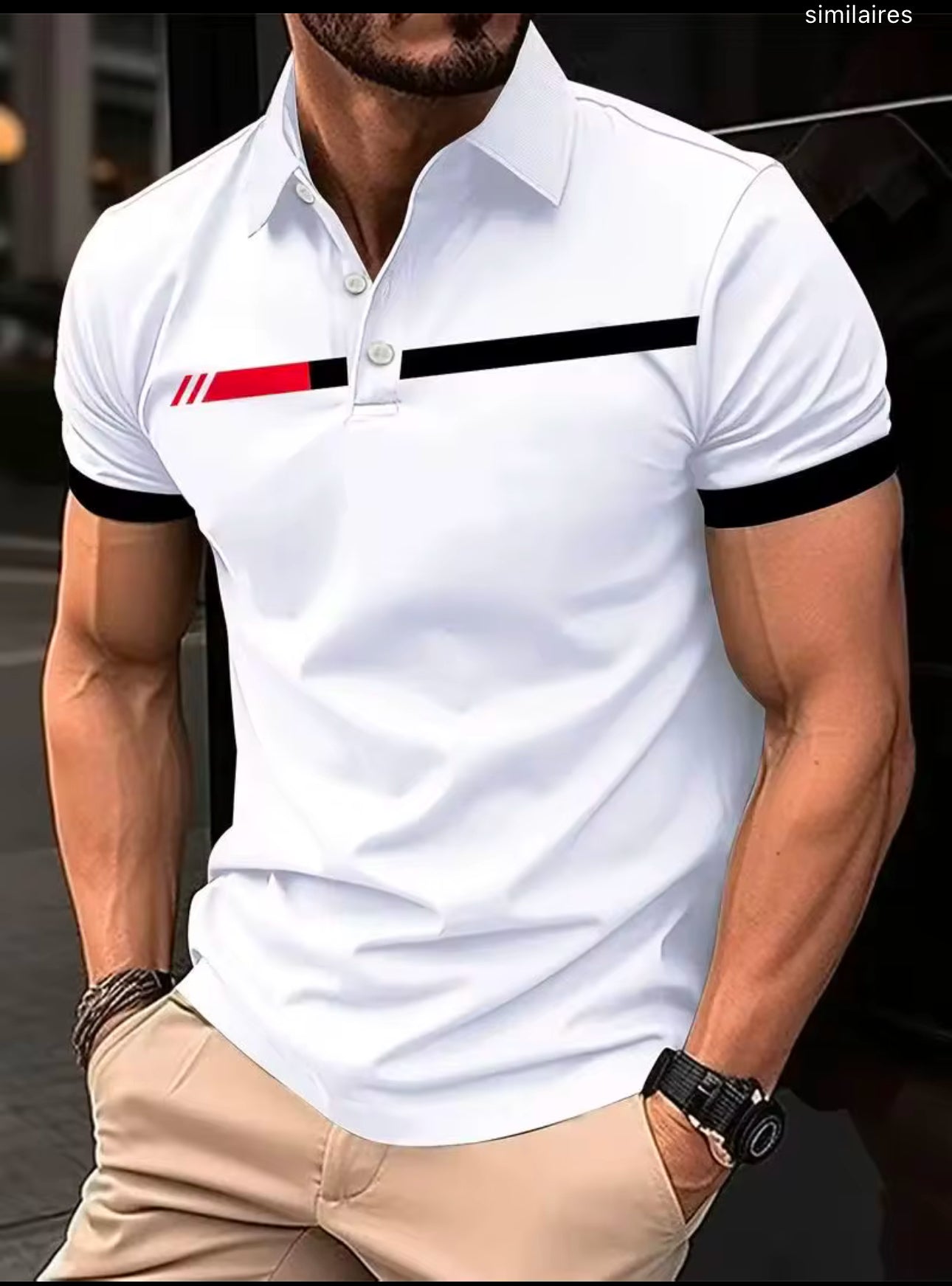 Polo manches courte