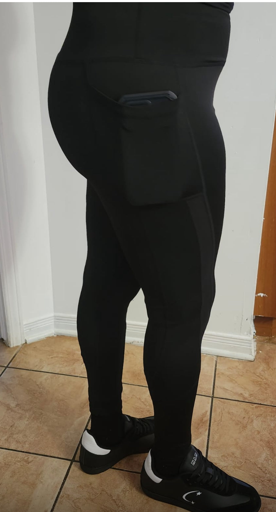 Leggings de sport taille haute avec poches