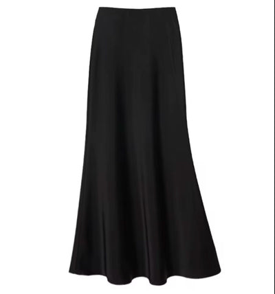 Jupe Satin Longue