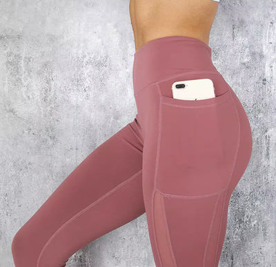 Leggings de sport taille haute avec poches