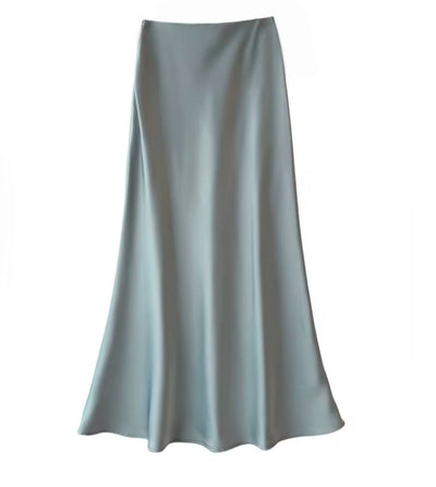 Jupe Satin Longue