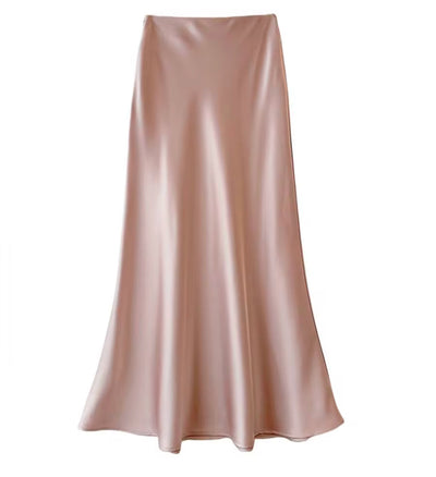 Jupe Satin Longue