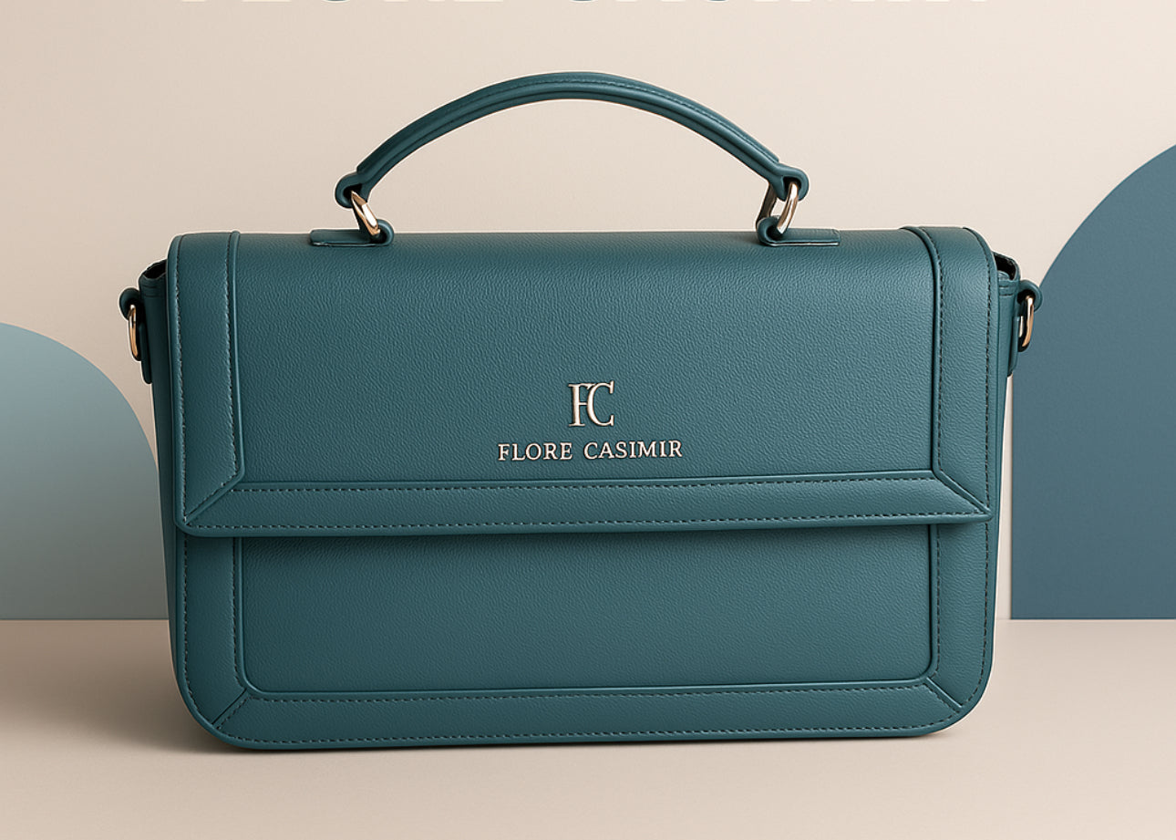 Sac à main FLORE CASIMIR cuir de veau Satiné