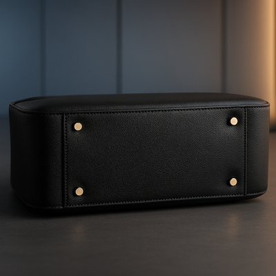 Sac à main FLORE CASIMIR cuir de veau Satiné