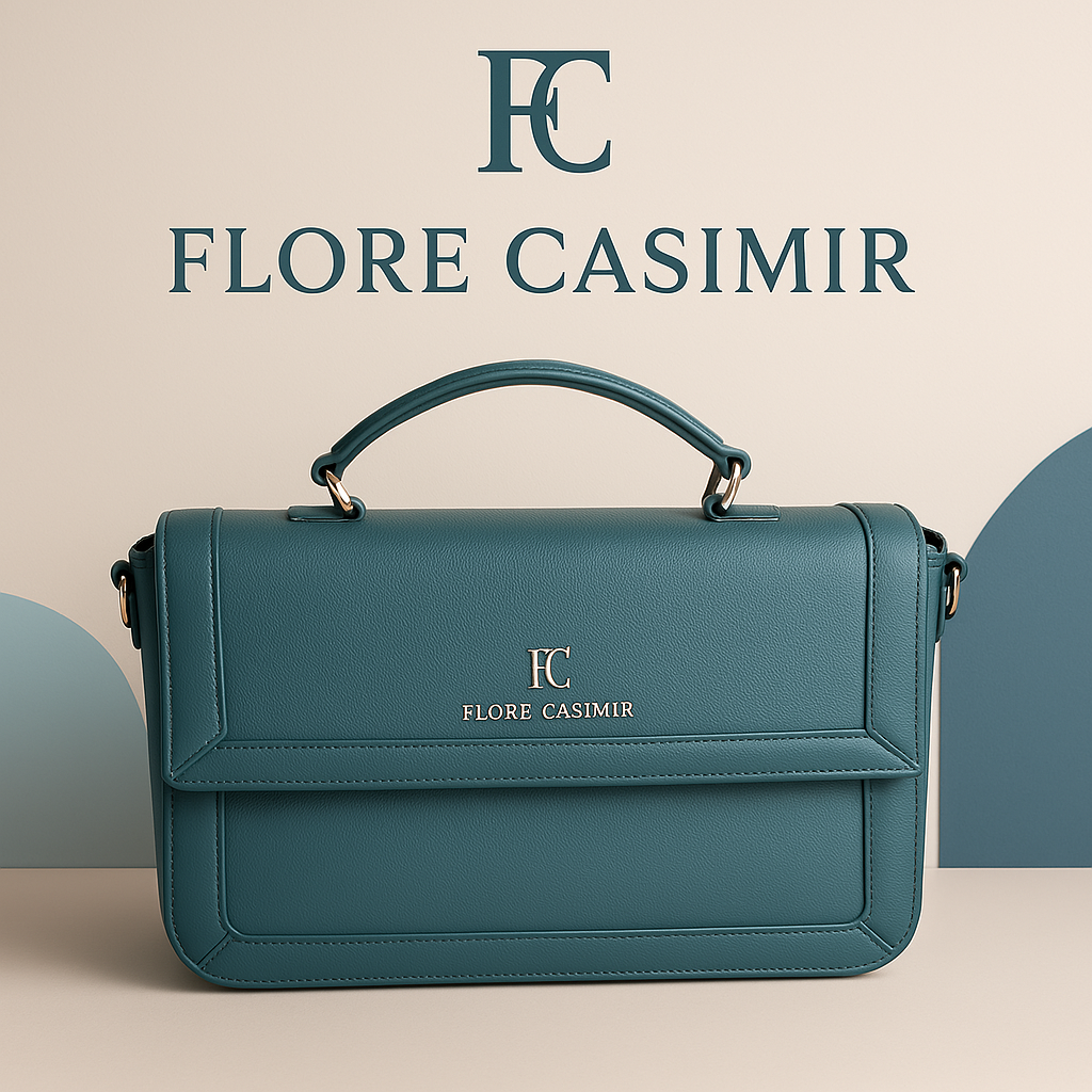 Sac à main FLORE CASIMIR cuir de veau Satiné