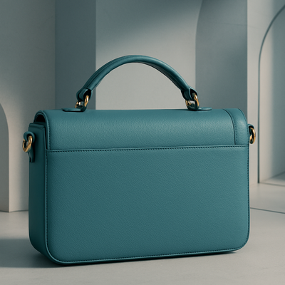 Sac à main FLORE CASIMIR cuir de veau Satiné