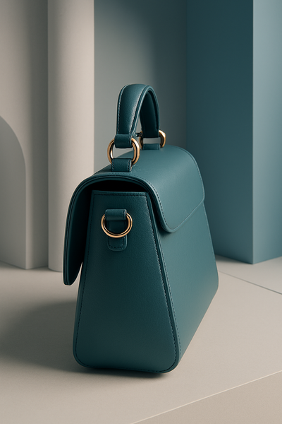 Sac à main FLORE CASIMIR cuir de veau Satiné