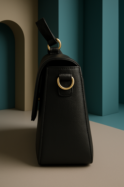 Sac à main FLORE CASIMIR cuir de veau Satiné