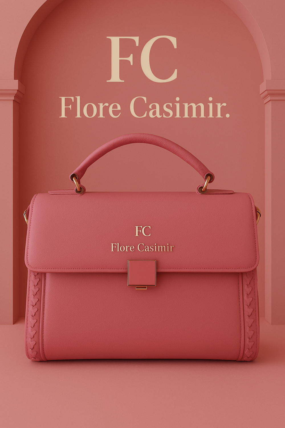 Sac à main FLORE CASIMIR cuir de veau